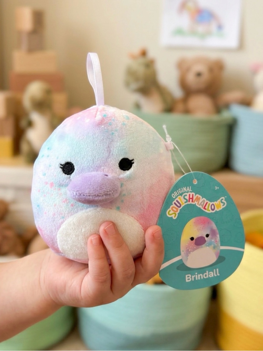 Squishmallows Brindall the Platypus Ornament